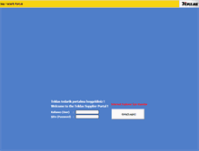Tablet Screenshot of portal.teklas.com.tr